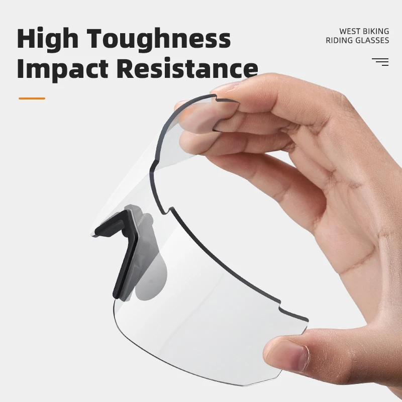WEST BIKING Cycling Glasses Photochromic Sunglasses Men Women UV400 MTB Road Bike Eyewear Bicycle Outdoor Sports Hiking Goggles