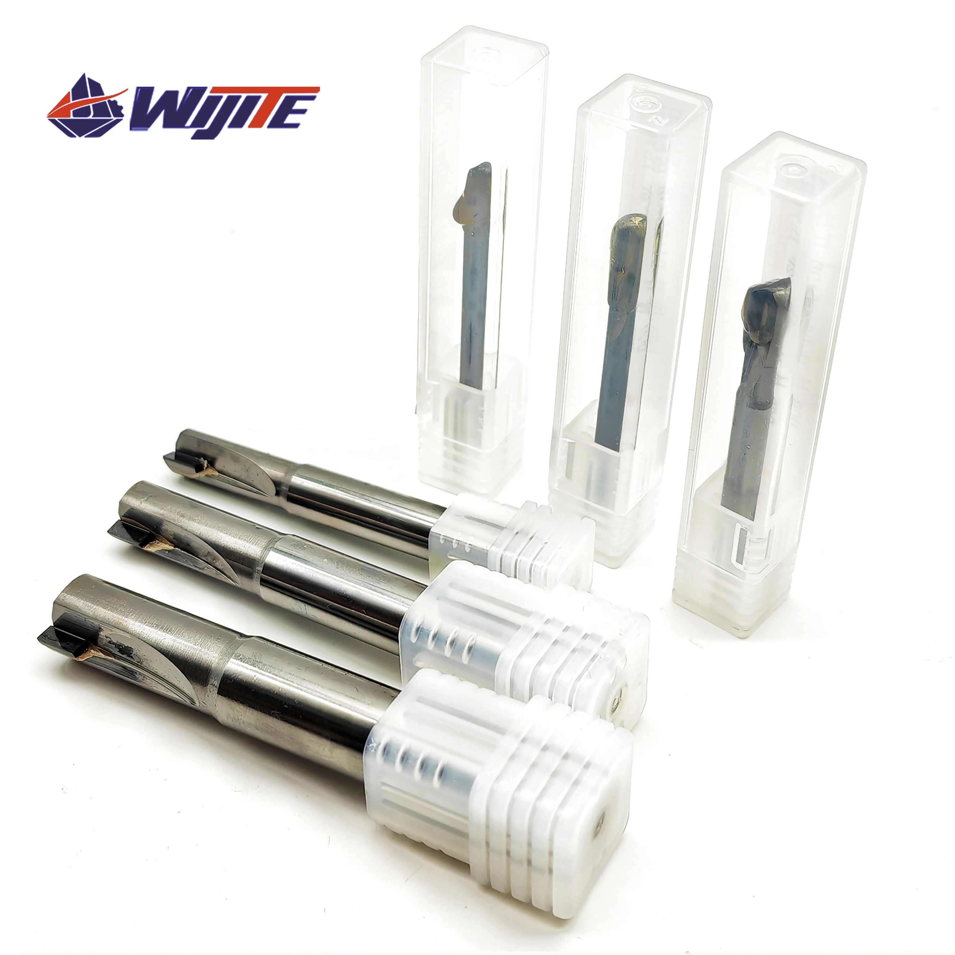 다이아몬드 밀링 커터 PCD 탄소 섬유 유리 섬유 베이클우드 가공 도구 재료, CNC 다이캐스트 알루미늄 엔드 밀링 커터