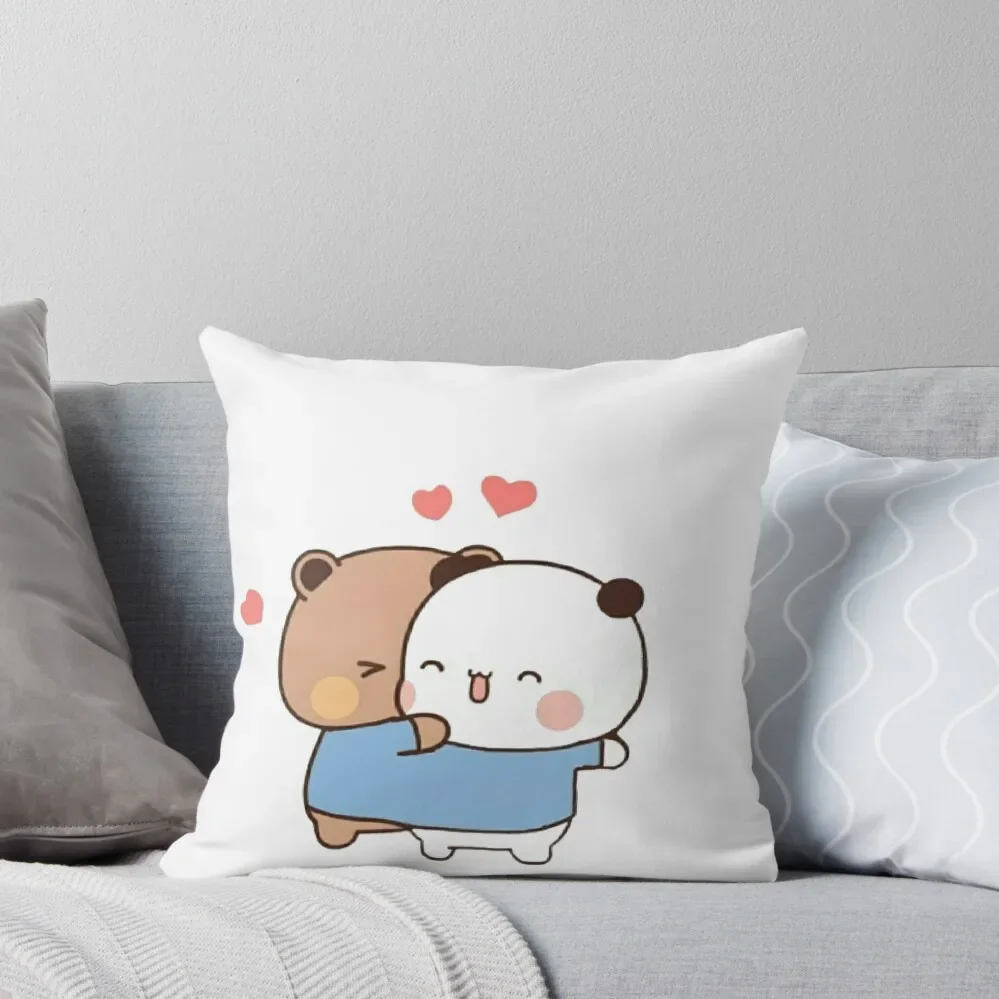 

bubu dudu Throw Pillow