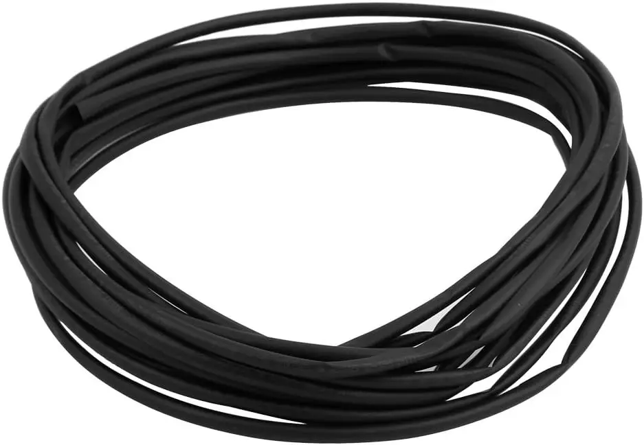 

Keszoox 5mm Dia 2:1 Heat Shrink Tubing Tube Sleeving Wire Cable Black 10M Length