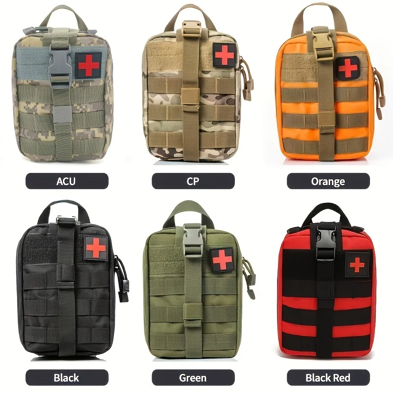 

Motorcycle Paddle Bag Portable Tactical First Aid Kit Medical Hiking Home Emergency Treatment Kit Survival Tool Military Bag