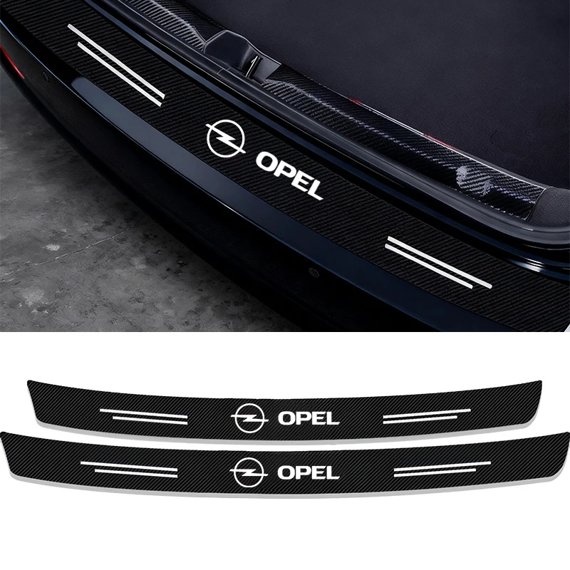 Opel Astra j Insignia Astra g Corsa Zafira b Mokka Vivaro Meriva 용 고품질 탄소 섬유 자동차 도어 씰 프로텍터 스티커
