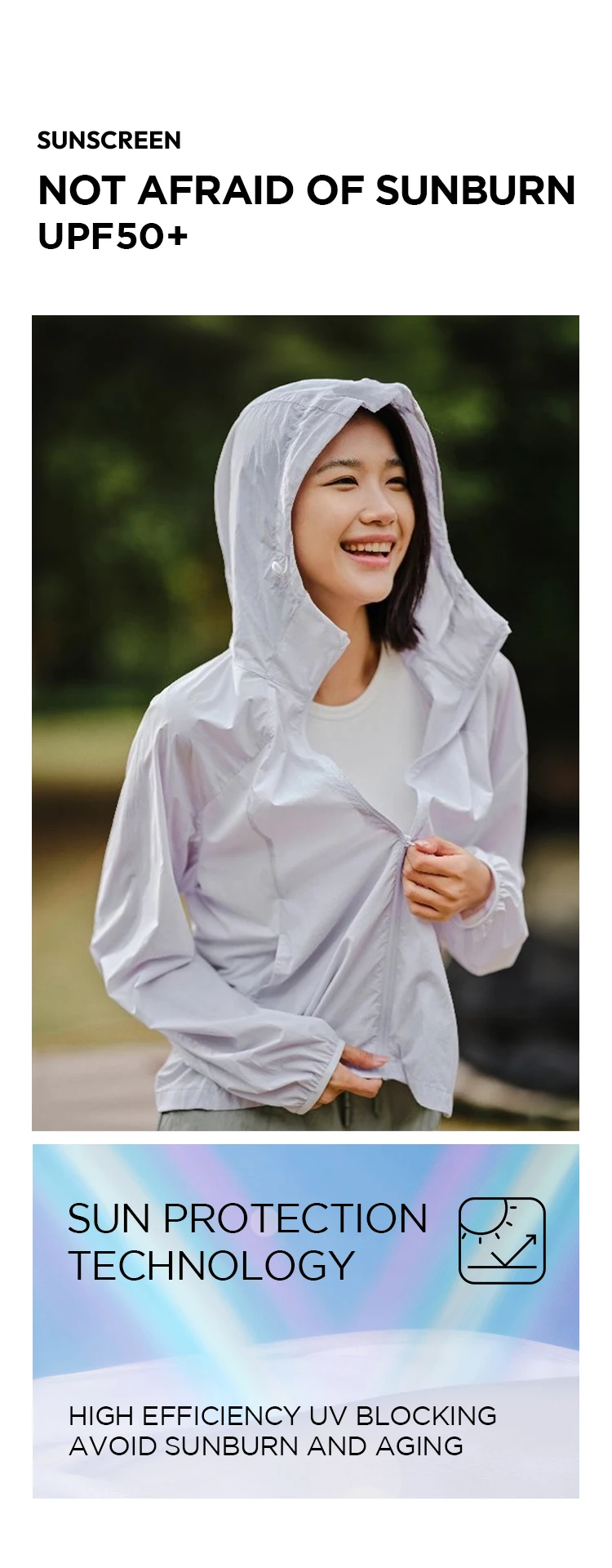 Jacket Women Splicing Mesh Hooded Jacket Loose Summer New Texture Cooling Sunscreen Clothes Hundred