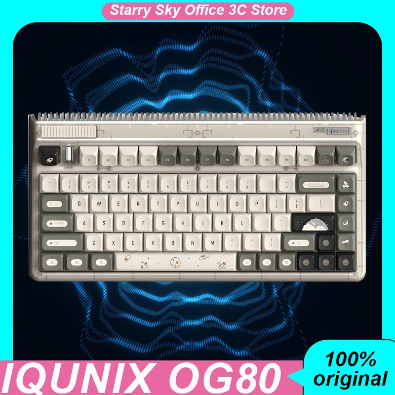 

Iqunix Og80 Mechanical Keyboard Wireless Bluetooth 3mode Long Endurance Hot Swappable Rgb Customized Gaming Keyboard Laptop Gift