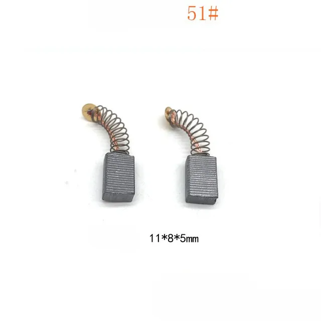 Escobillas De Carbón Para Lavadora Siemens Modelos E14.4 S, E14.42, E14.46 - Pack De 2 Unidades (par) - Medidas 5x12.5x36 Mm