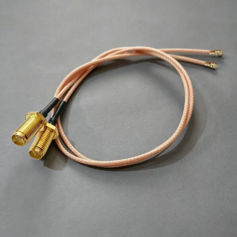 1PC SMA 여성형 벌크헤드-마이크로 RF 커넥터 RG178 1.13mm 15cm WiFi 안테나 피그테일 연장 케이블