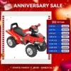 HOMCOM Kids Ride On Quads Boys Girls LED Lights Horn Music Toys 4 Wheels Red