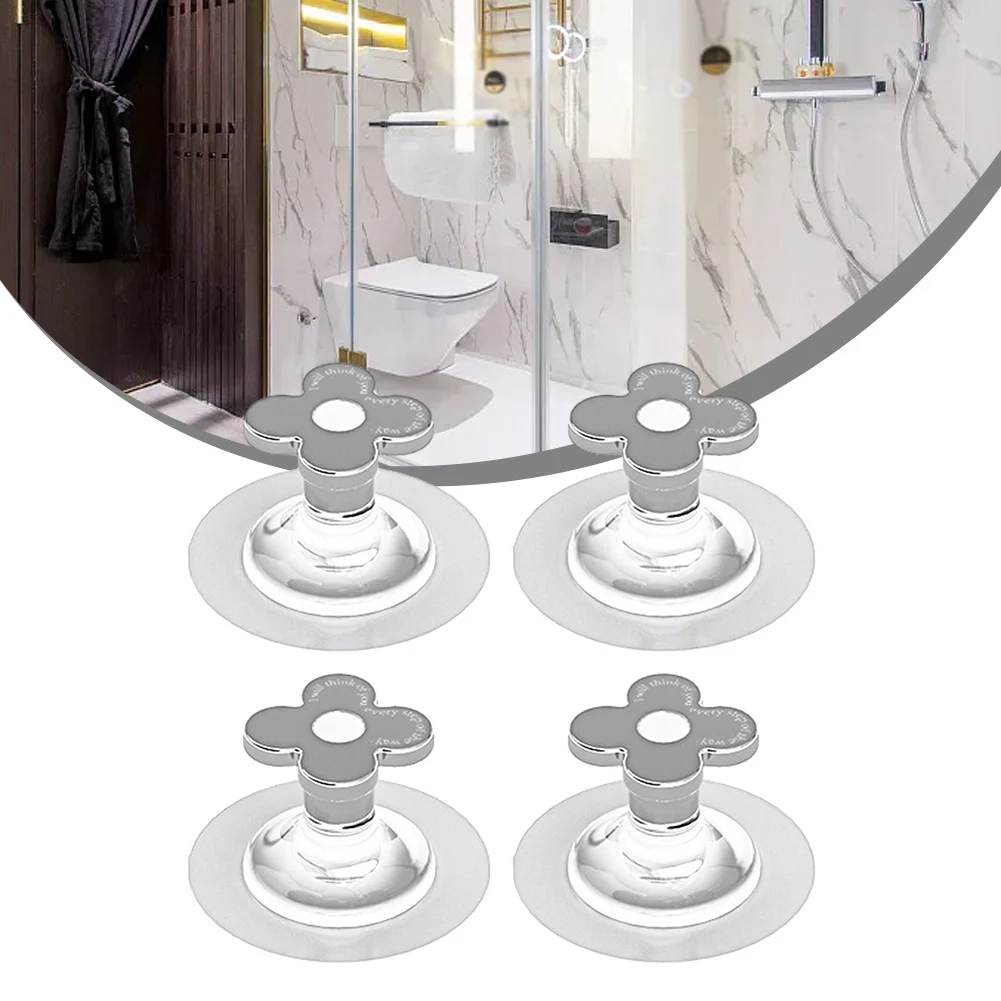 

4PCS Toilet Lid Lifter Horse Toilet Seat Lid Handle Silicone Handle Non Punching Dishwashing Cloth Storage Clip Gloves Towl Hook