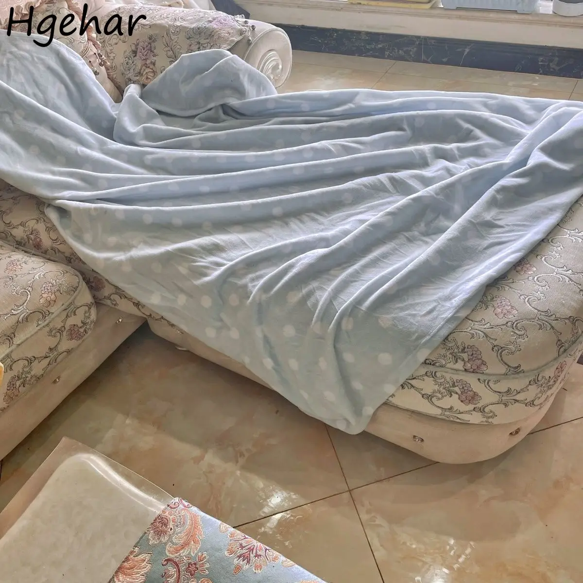 

Air Conditioning Flannel Blankets Throw Sofa Nap Blanket Super Soft Skin-friendly Children Sleep Cover Fluffy Couch Decoration
