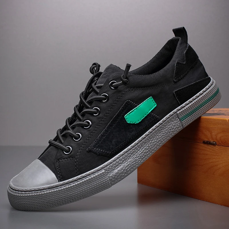2024 New Men Canvas Casual Sneakers Students' Autumn Lovers Canvas Shoes Men's High Quality Canvas Sneakers Casual Shoes #20153 5