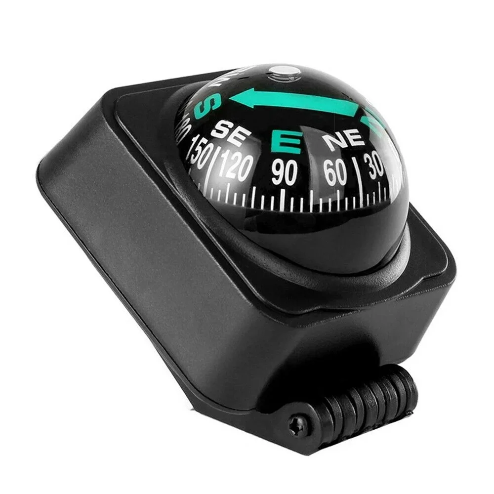 1/2 Pezzi 360 ° Bussola da Cruscotto per Navigazione Outdoor, Guida Direzionale per Ciclismo, Escursionismo, Viaggi, Kayak, Nautica, Rafting - Image 5
