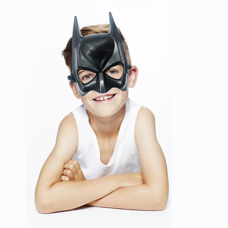 1Pc Superhero Batman Mask Boy Party Decoration Costumi Da Gioco Di Ruolo Personaggi Dei Film Per Bambini Maschere Per Il Cambio Del Viso Regalo Per Ra