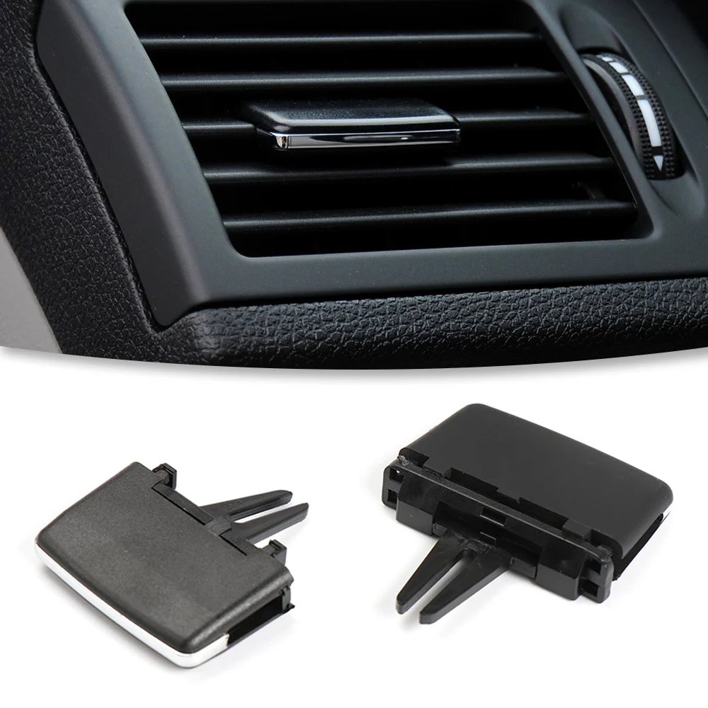 AC Griglia di Sfiato Clip di Cursore Auto Anteriore Aria Condizionata Per Mercedes W204 X204 Per Benz C GLK Classe C180 C200 GLK300 2007-2015