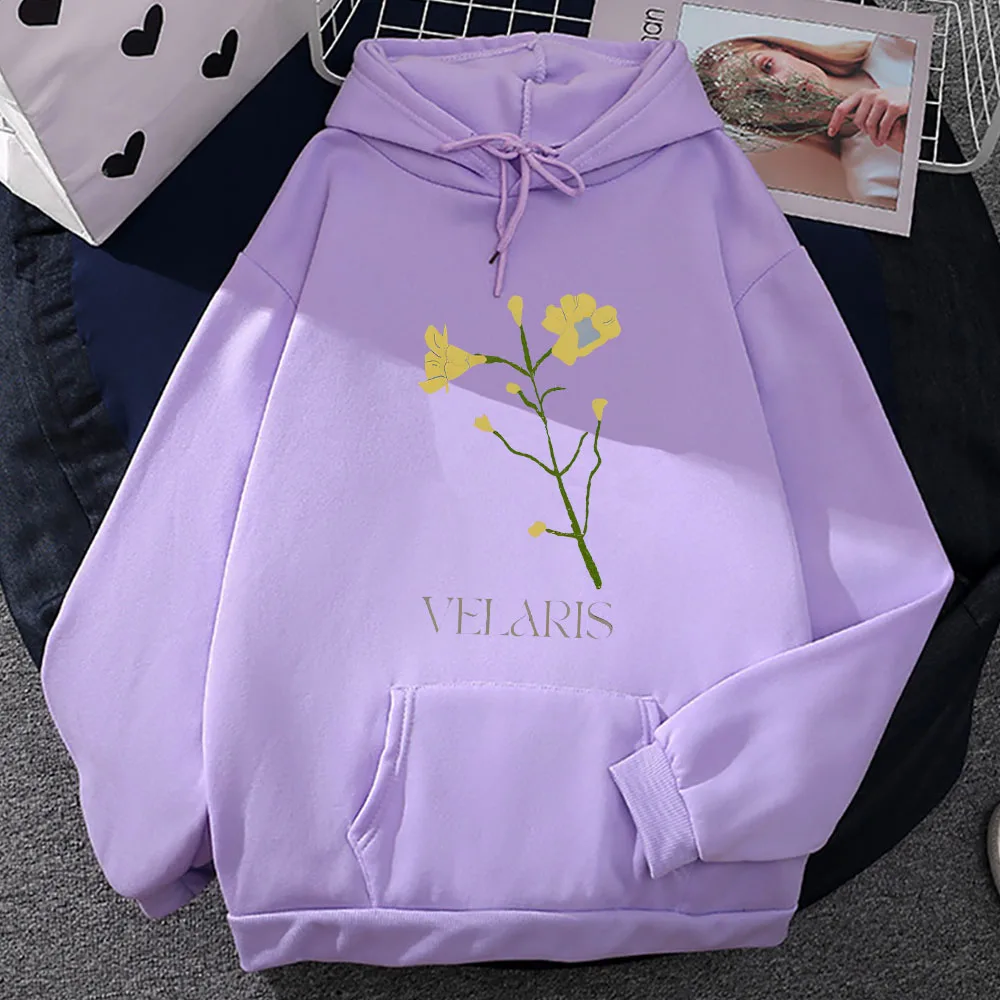 

ACOTAR Velaris Hoodie Female/male Aesthetic Sweatshirts Oversized Crewneck Pullovers Winter Long Sleeve Sudadera Fleece Clothing