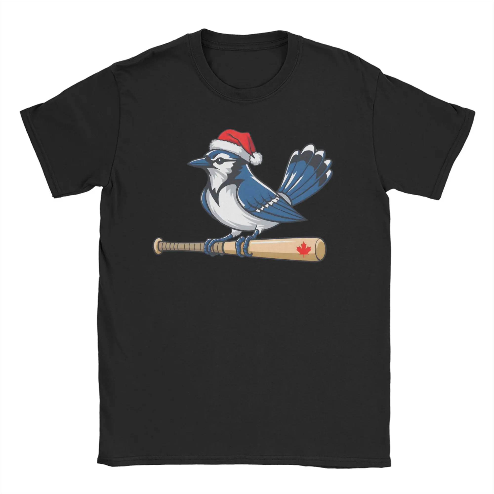 Toronto Blue Bird Pure Cotton Unisex Baseball Tee - Round Neck, Short Sleeve, Plus Size