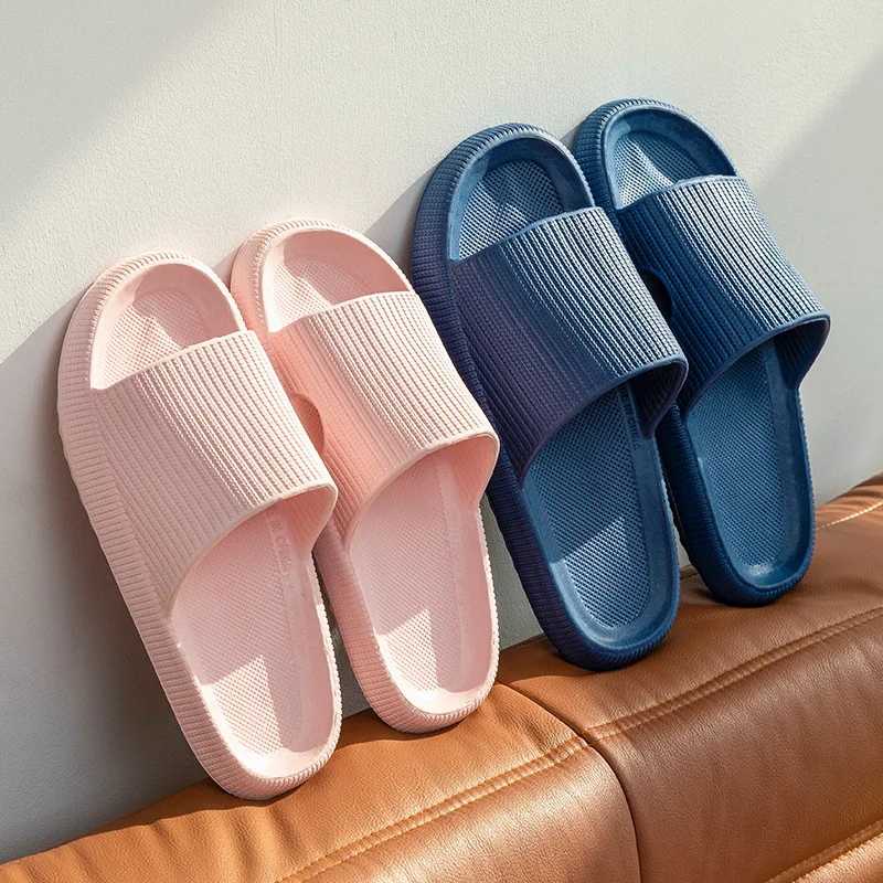 Summer-Women-Flat-Bottom-Slippers-Bathroom-Home-Slippers-Men-Non-Slip ...