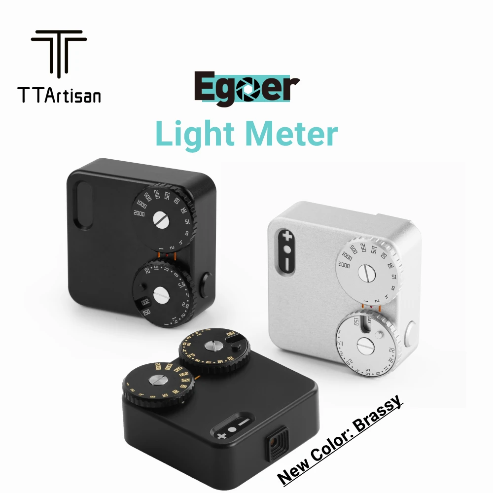 TTArtisan Light Meter Two Dials Cold Shoe DSLR Film Camera Light Meter