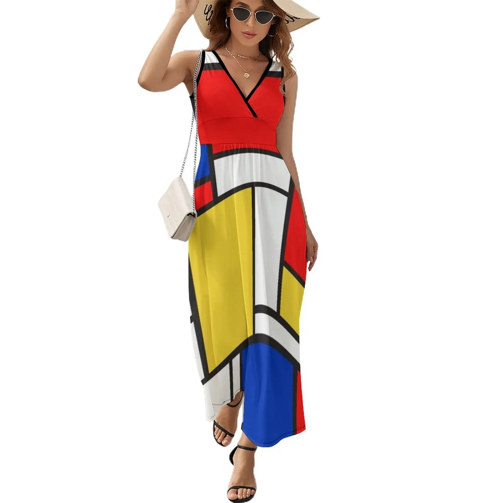

Pop Art Sleeveless Dress luxury evening dresses for women 2023 evening dress ladies