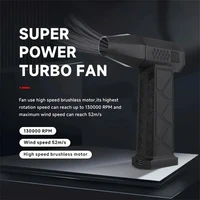 Mini Handheld High-volume Fan Multi-function High-speed Turbine Charging Suitable for Dust Removal/Snow Blowing/Pet Hair Dryer 1