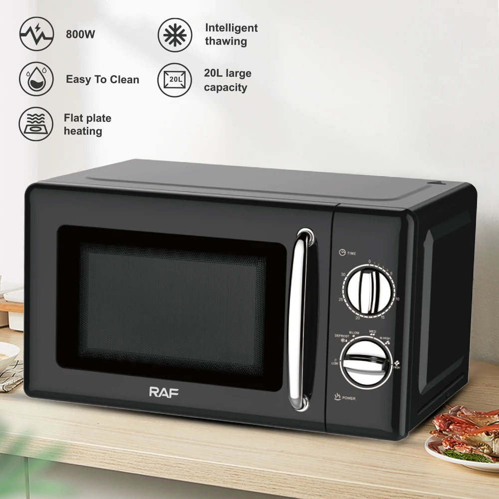 Hot Sell Intelligent Thawing Home Style Auto Cook & Reheat, Defrost, Cooking Functions Electric Smart Microwave Ovens 5
