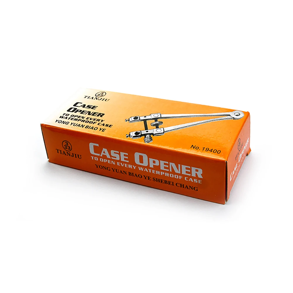 Large V-shape Back Case Watch Opener Tool Closer Practical  Adjustable Clamp Security Watch Battery Removal Tool