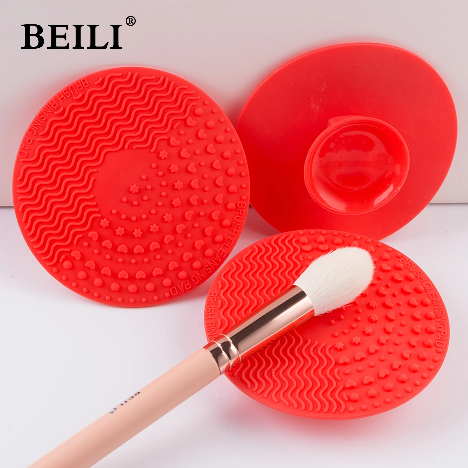 Brosse Silicone Nettoyante pour Pinceaux de Maquillage