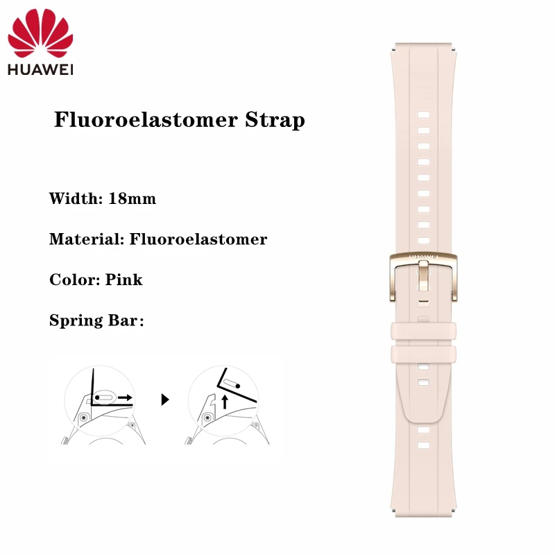 Huawei GT5 Pro 42mm Leather Watch Band - Premium Nylon & Vegan Leather Composite Strap