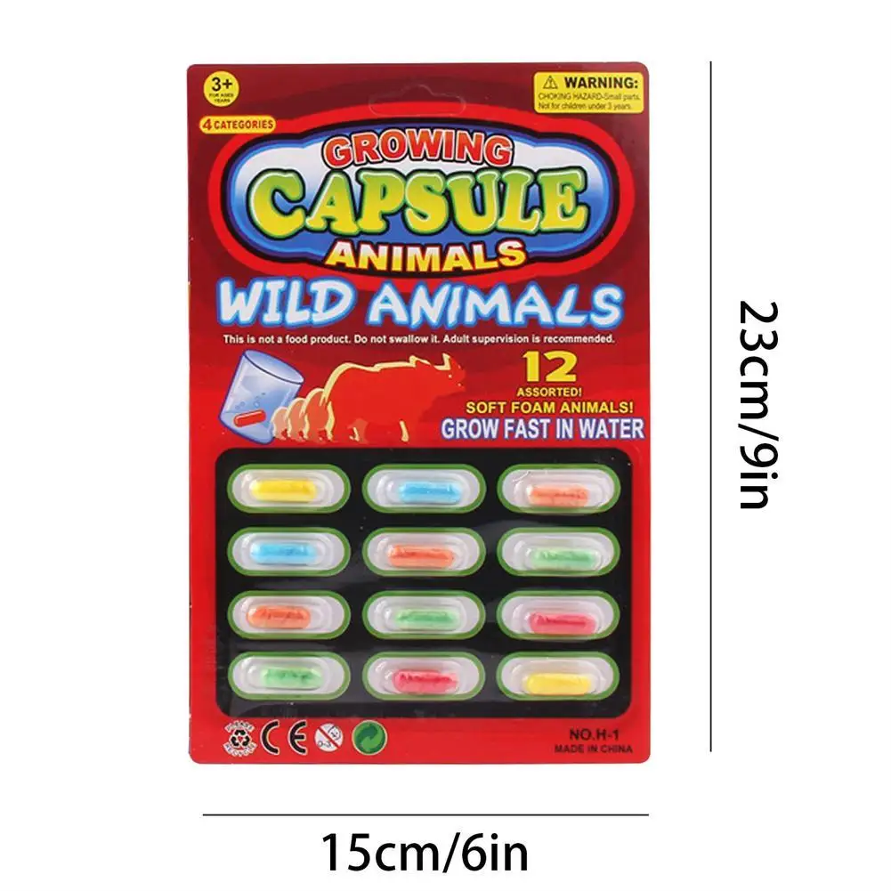 Childrens Toys Exotic Magic Soft Baby Cognition Cartoon Early Toys Kids Dinosaur Capsule Bath Grow Educational