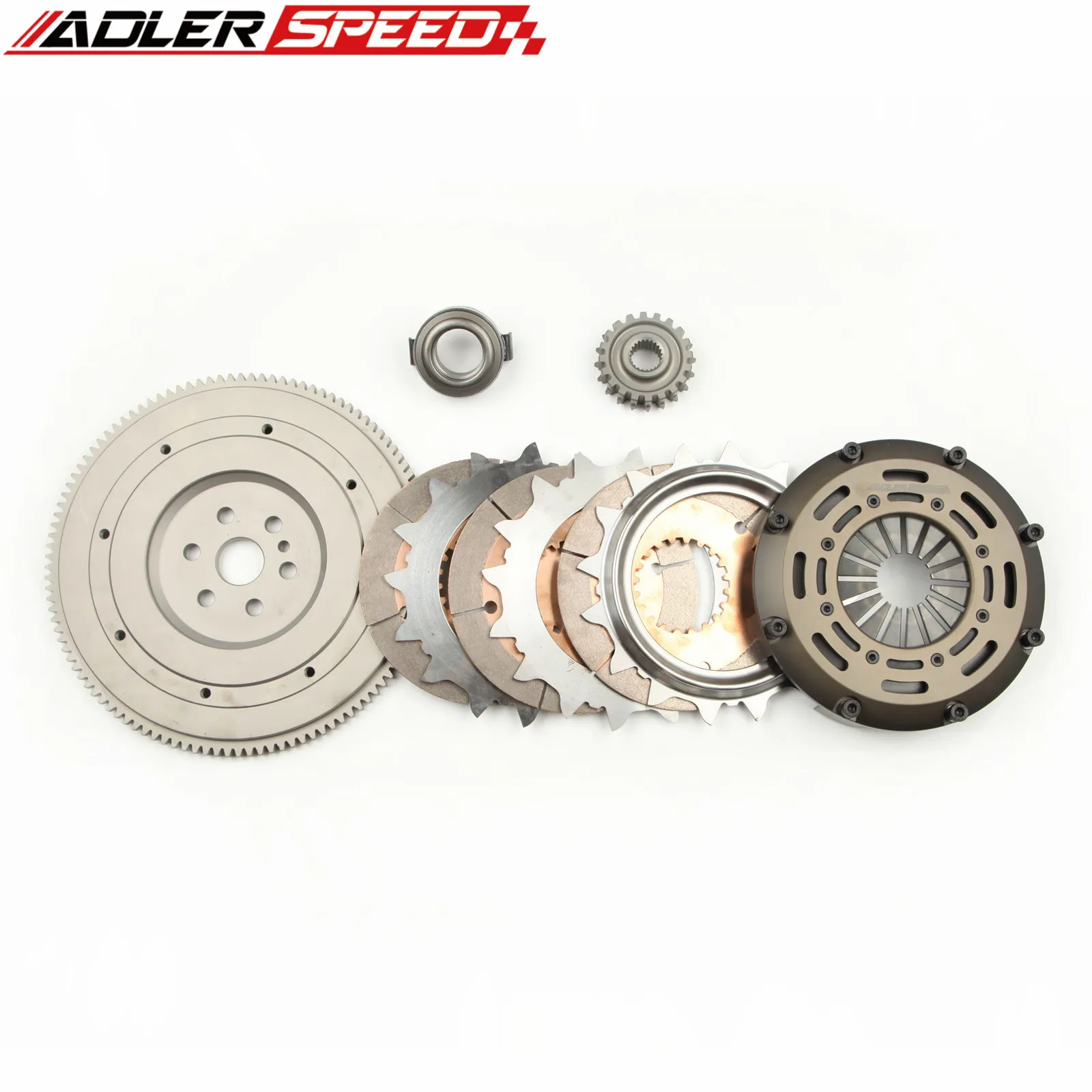 

ADLERSPEED Race Clutch Triple Disc Kit For 93-97 Ford Probe / Mazda MX-6 2.0L DOHC 4cyl