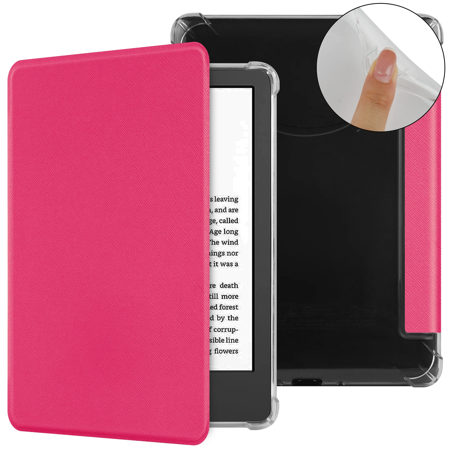 Transparent Soft TPU Cover for Kindle Paperwhite Signature Edition (2024)