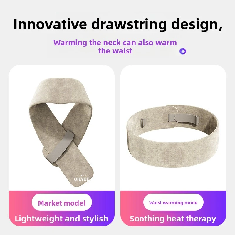 Warm Palace Belt Warm Palace Treasure Heating Care Electric Heating Hand Warming, Gemstone Graphene Heating Scarf Thin Style