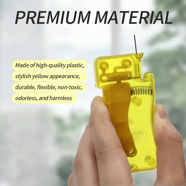 1-3Pcs Automatic Easy Needle Threader Tool Self-Thread Guide Plastic Sewing Accessories Hand Stitching Quick Needle Threading 5