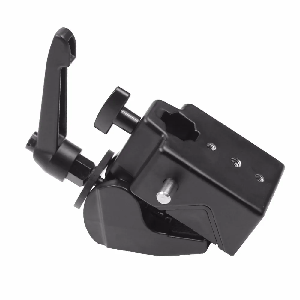 Description Picture 4 of itemMulti-Function DSLR Camera Fixing Mount Clip Photo Studio Aluminum Alloy CNC Supper Clamp for Iconic Brand for Nikon Tripod Accessories