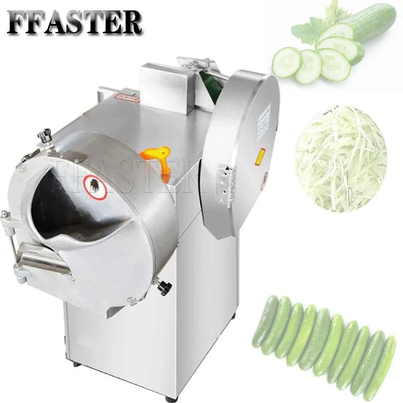 

Double-head Vegetable Cutting Machine Canteen With Multi-function Automatic Electric Potato Slicer And Dicing Machine