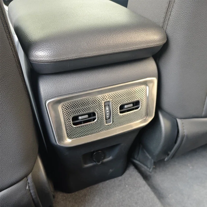 For Toyota RAV4 XA50 2021 - 2024 Dust Cover for Rear Air Conditioning Vents and Interior Protective Components Accessories