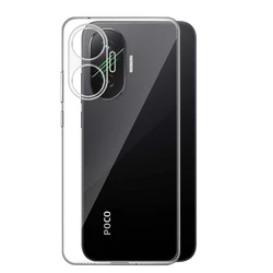 Ultra Thin Transparent Silicone Clear Soft Shell Back Cover for Poco F3 GT