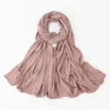 Nouveau Hijab en Jersey Liquide pour Femmes Musulmanes, Foulards et Châles de Ramadan, Voiles Islamiques, Mode Musulmane, Châle Islamique ﻿ 180*60cm