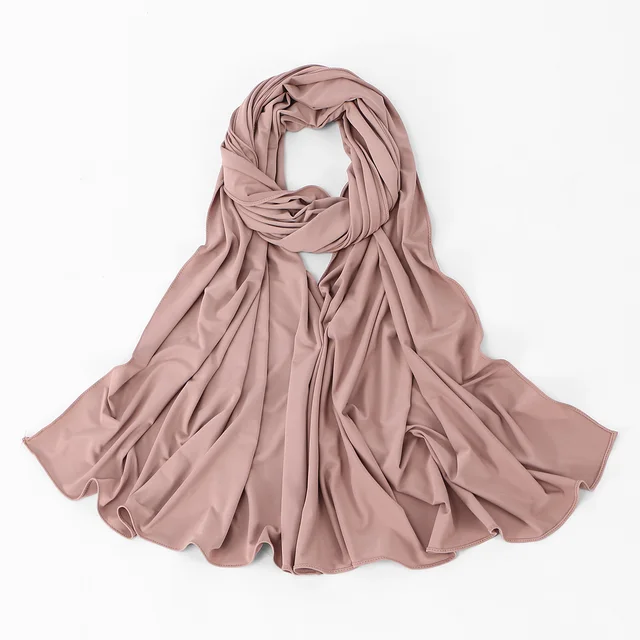 Nouveau Hijab en Jersey Liquide pour Femmes Musulmanes, Foulards et Châles de Ramadan, Voiles Islamiques, Mode Musulmane, Châle Islamique ﻿ 180*60cm