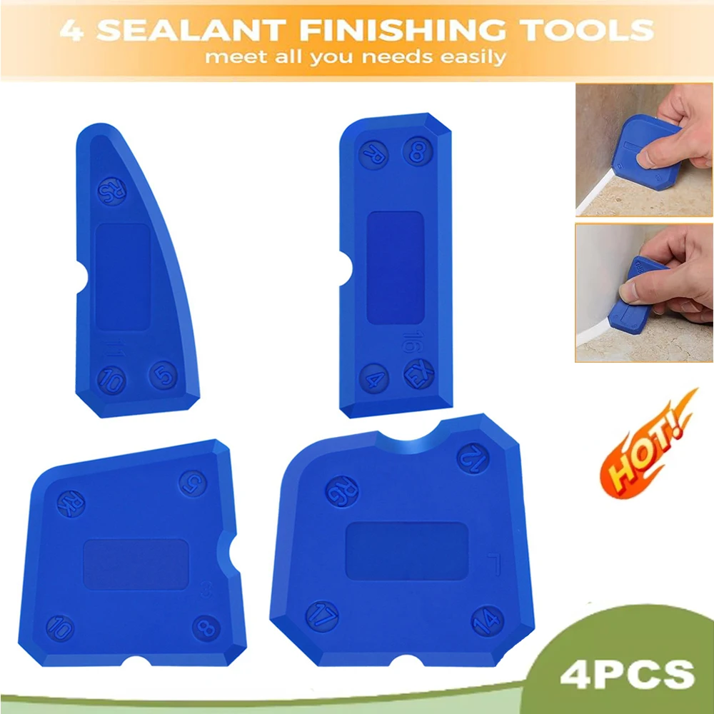 Caulking Tools Finishing Versatile Silicone Glass Cement Scraper Cleaning Hand Spatula