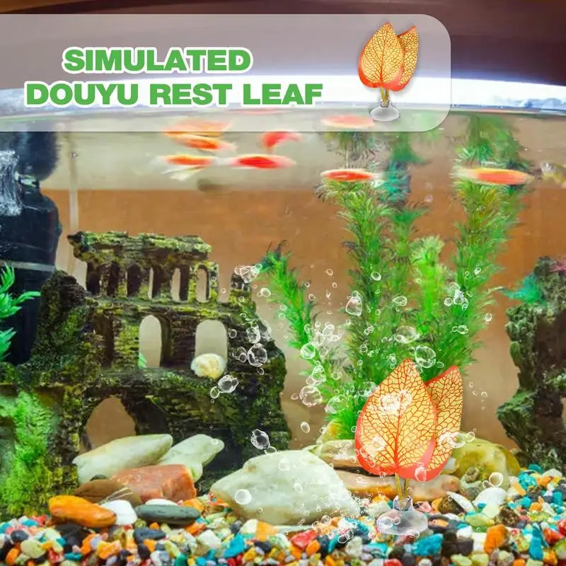 Artificiale Acquario Decor Pianta Mini Acquario Pianta Artificiale Mini Betta Foglia Di Pesce Per Acquario Decorazione Erba Per Acquario