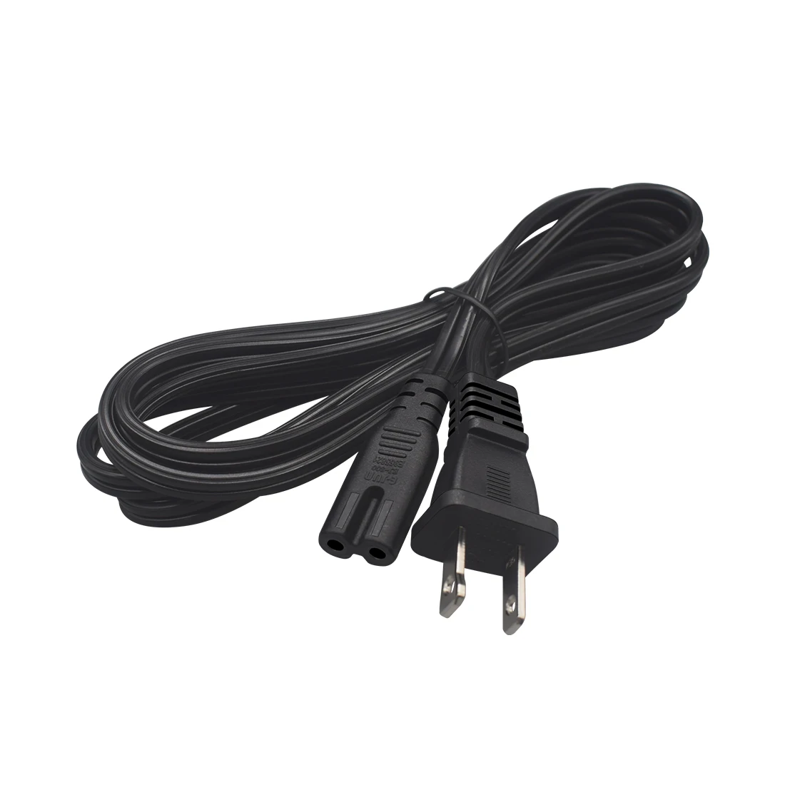 JORINDO NEMA 1-15P to IEC320 C7 Power Cable 2 Slot Polarized to Figure 8 shape interface AC Adapter Power Cord Power Cable Power Cord Ac Adapter