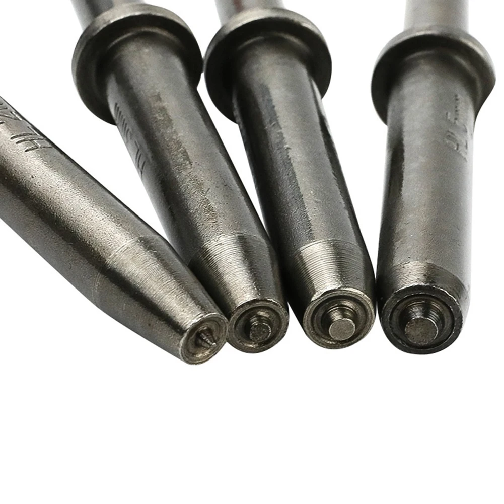 Rivet Gun 1PC Pneumatic Rivet Head Tools Semi Hollow Solid Rivet Head Pneumatic Hammer Impact Nut Tool Air Tools