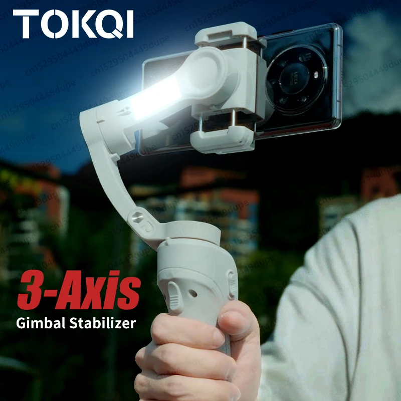 Kardanischer-Stabilisator-mit-F-ll-licht-f-r-Smartphone-3-Achsen-Anti ...