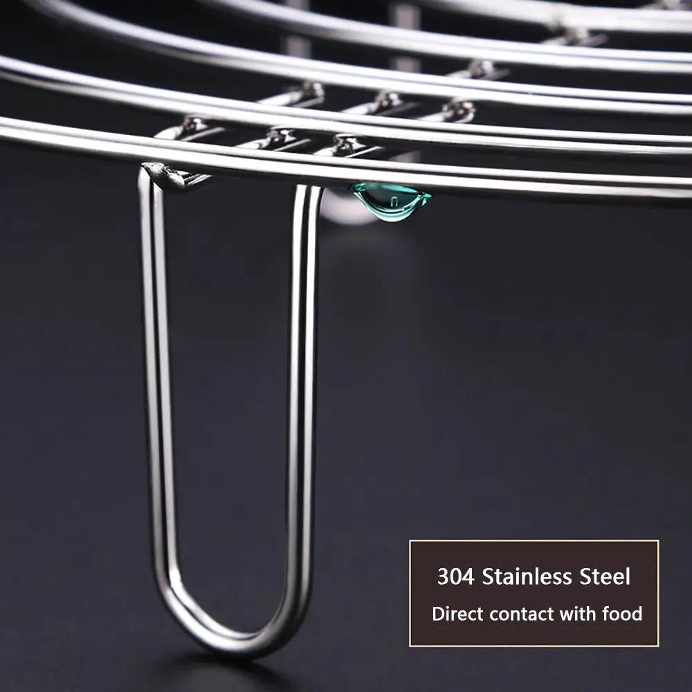 304 Stainless Steel Pot Steaming Steamer Shelf Cookware Steamer Rack Kitchen Accessories steamer rack,steamer basket