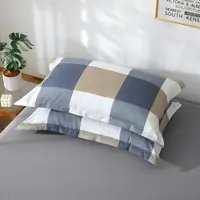 Pillowcase Adult Pair of Simple Thickened Student Dormitory Sprinkle Shop Apartment All Year Round Pillow Cover 2 2xpillowcases 1