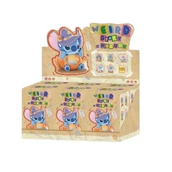 Stitch Weird Diary Series Anime Figures - Creative Cute Doll Statue Mystery Blind Box Toys for Children's Birthday Gifts (6pcs   A)