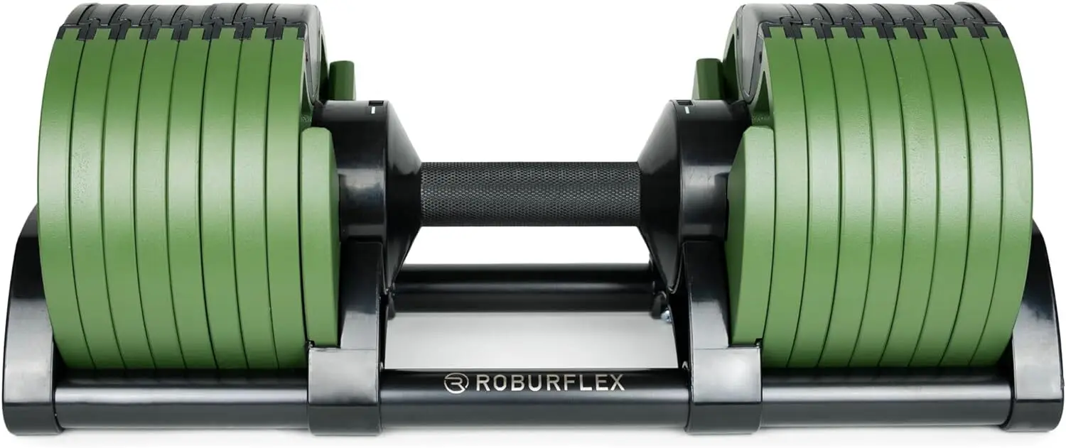 adjustable dumbbell by for Workout Strength Training Fitness Home Gym-(Single)