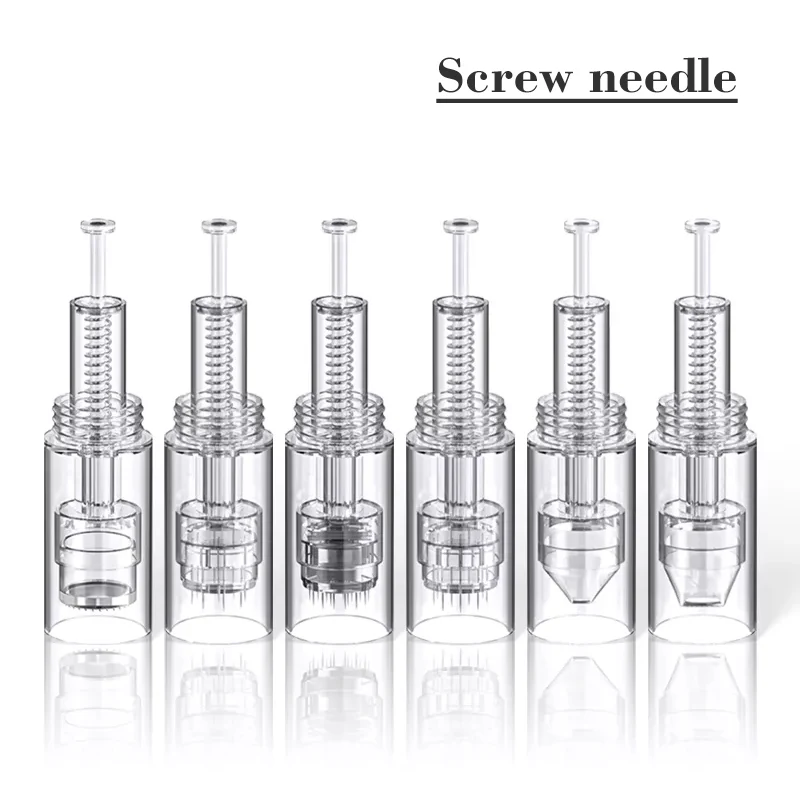 Derma Pen Needle Cartridge Tip Needles X10PCS for MTS Microneedling 9/12/24/36/Nano