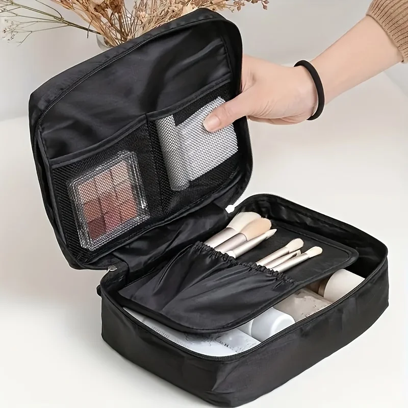 Multi-Compartment Travel Cosmetic Bag 1