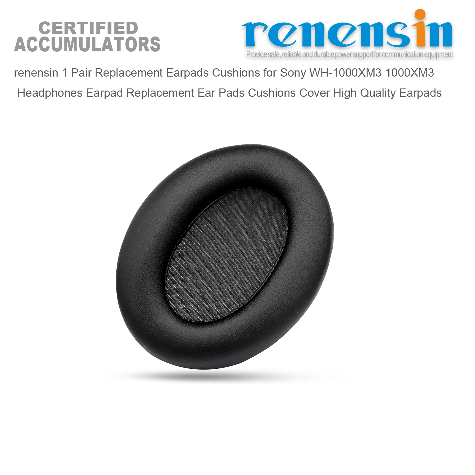 

Сменные амбушюры renensin 1 пара, подушки для наушников Sony WH-1000XM3 1000XM3, сменные амбушюры для наушников, подушки, чехол